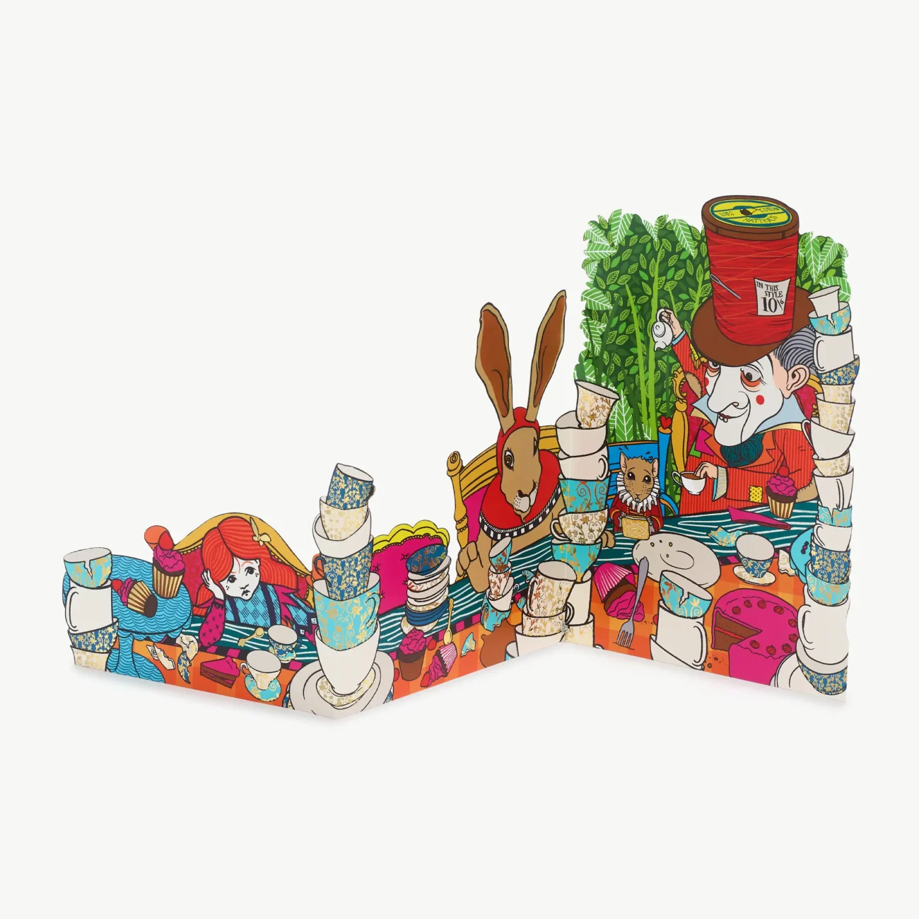 MinaLima Classics 'Alice’s Adventures in Wonderland' 3D Notecard